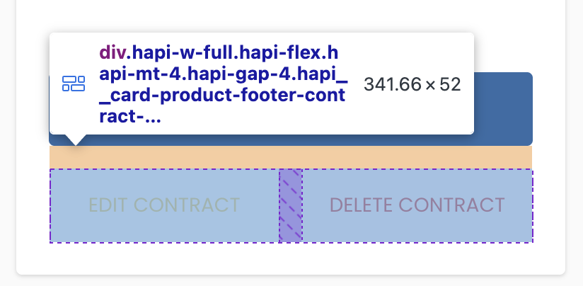 Product and Contract Card Footer Contract Management Buttons Container